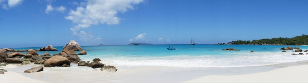Seychellen Strand-Panorama (Public Domain | Pixabay)  Public Domain 
Infos zur Lizenz unter 'Bildquellennachweis'